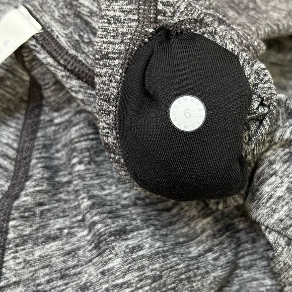 Lululemon Wunder Under Hi-Rise - Heathered Black Luon Athletic Size 6 - Picture 5 of 5
